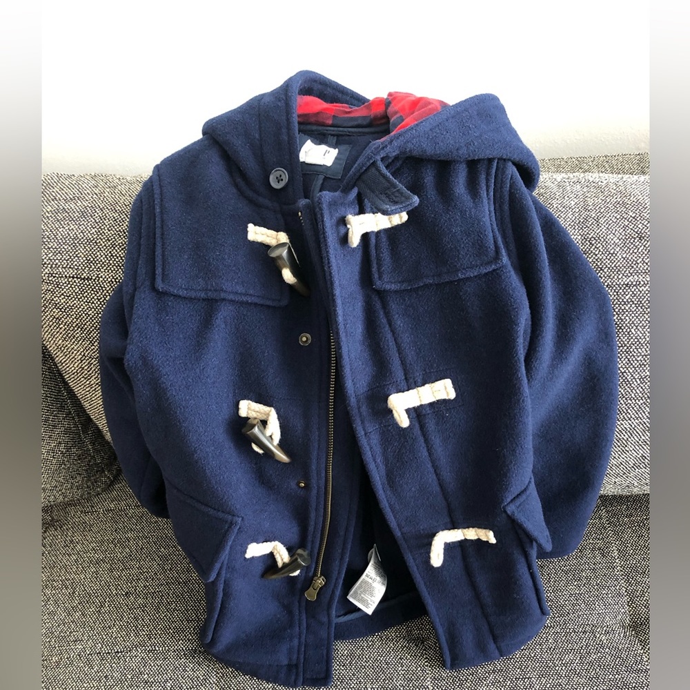 Gap Kids Navy Blue Duffle coat with toggles